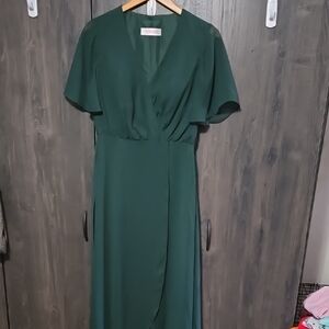 JJ's House Hunter Green Dress